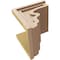 Ekena Millwork 12"W x 12"D x 12"H Wide Highland Rough Cedar Woodgrain TimberThane Corbel, Primed Tan CORUR12X12X12HLDRCPR - alternate 6
